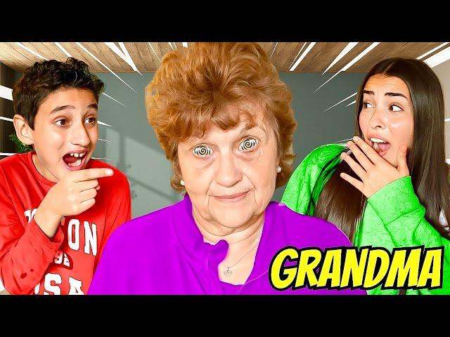 We HYPNOTIZE our Grandma to Steal all her Money! 