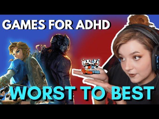 Best and worst games for ADHD
