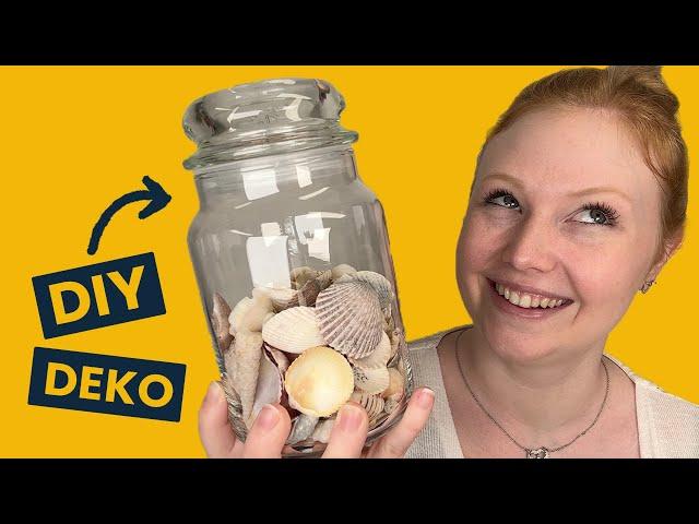 DIY Deko Idee aus Muscheln selber machen ️