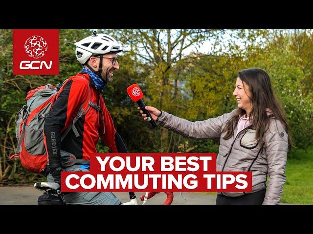 Commuting Advice From Other Cyclists On Their Ride To Work!