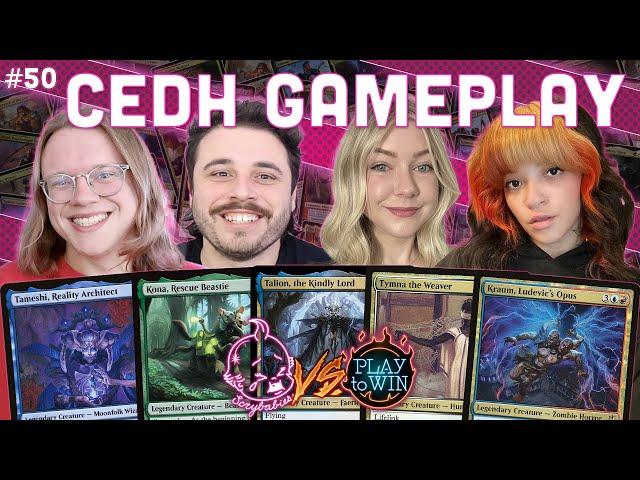 Play To Win’s BACK AGAIN! BEGIN | Kona | Tameshi | Talion | Tymna Kraum CEDH Gameplay MTG