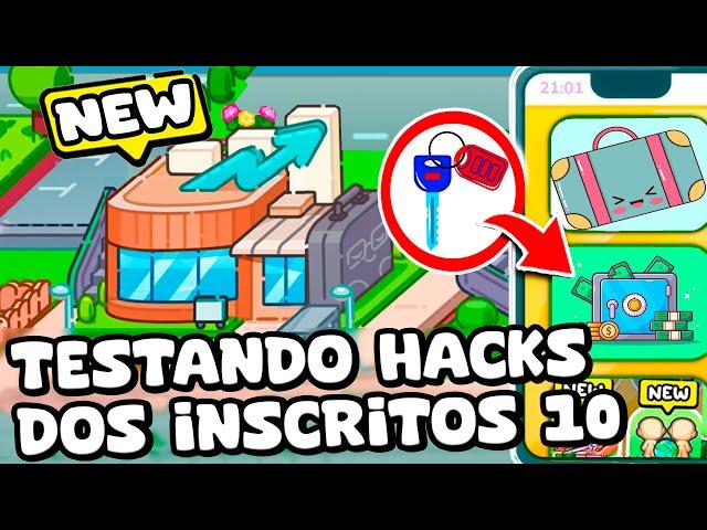 TESTANDO SEGREDOS E HACKS SECRETOS DOS INSCRITOS NO PAZU AVATAR WORLD #10