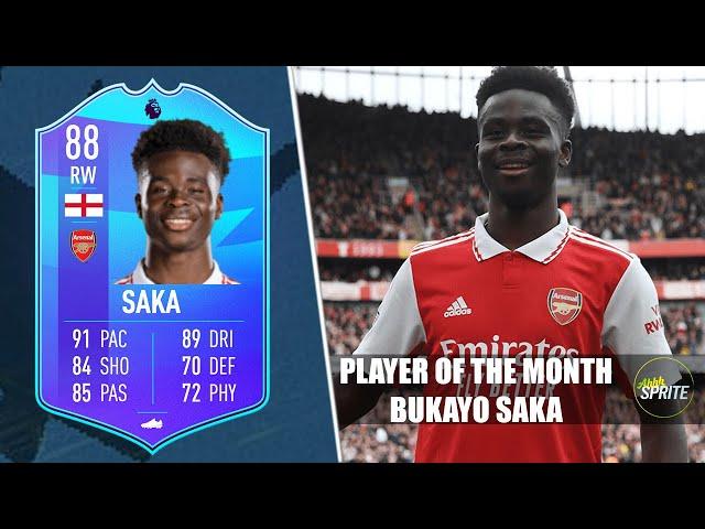 THE PERFECT WINGER?!? | FIFA 23 POTM BUKAYO SAKA PLAYER REVIEW | 88 POTM BUKAYO SAKA PLAYER REVIEW