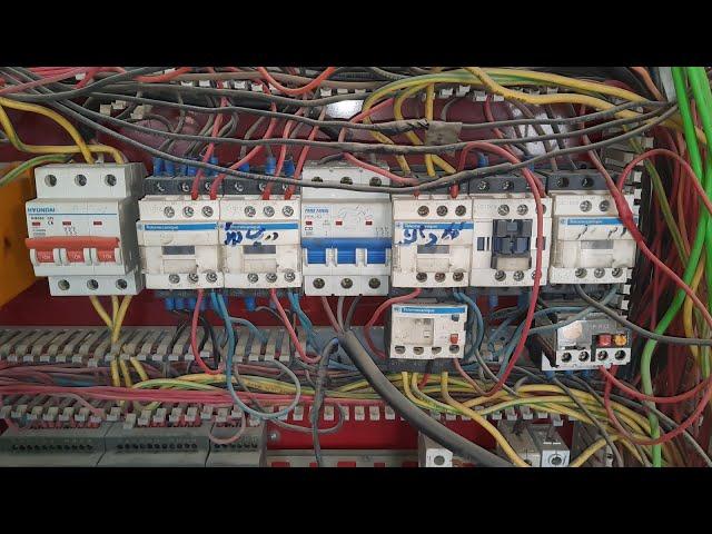 bad wiring and forming, dangerous Electrical panel