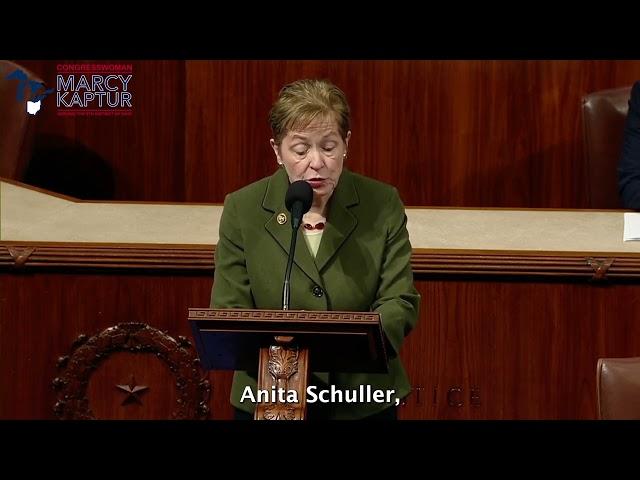 Congresswoman Kaptur Floor Speech Honoring American Cancer Society Discovery Shop Of Sylvania, Ohio