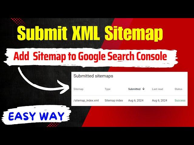 how to add a sitemap to google search console - Submit XML Sitemap to Google Search Console EASY WAY