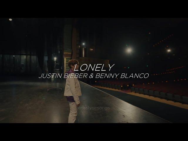 Lonely - Justin Bieber & benny blanco (Sub. Español + Inglés)