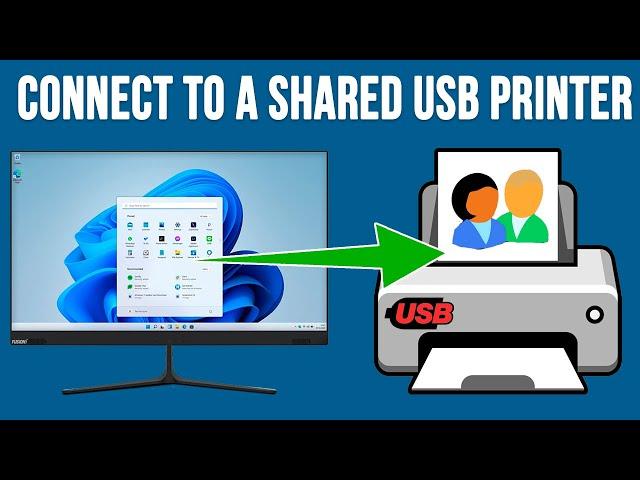 How to Connect to a Shared USB or Network Printer in Windows 11