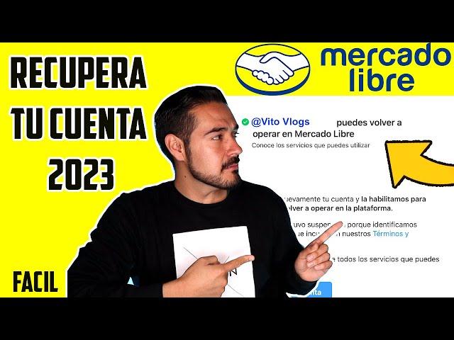 CÓMO RECUPERE LA CUENTA DE MERCADO LIBRE 2023 (SOLUCIÓN Y MÉTODO 100% REAL)