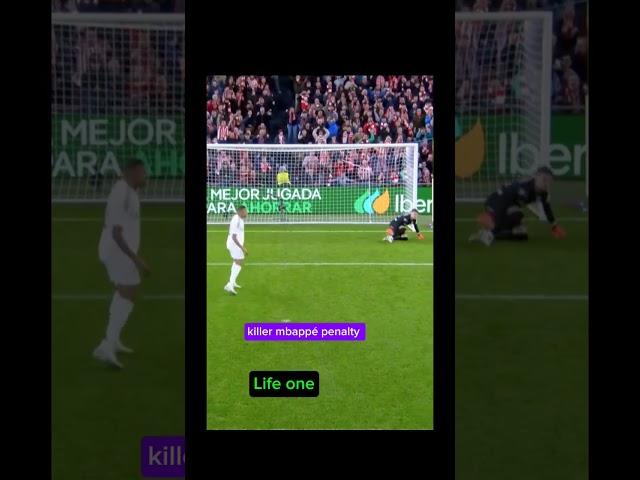 killer mbappé penalty miss #vera video#  (life one) #Real Madrid Vs Atiko Bilbao