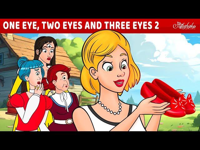 One Eye, Two Eyes, Three Eyes and The Princesses Ball 🩷 | Bedtime Stories for Kids in English