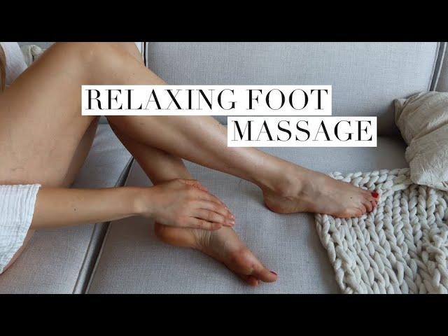 Relaxing Self Foot & Calf Massage