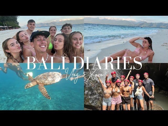 BALI DIARIES PT.3 | We met turtles! Almost got flung out of a jeep, and a messy night out xo