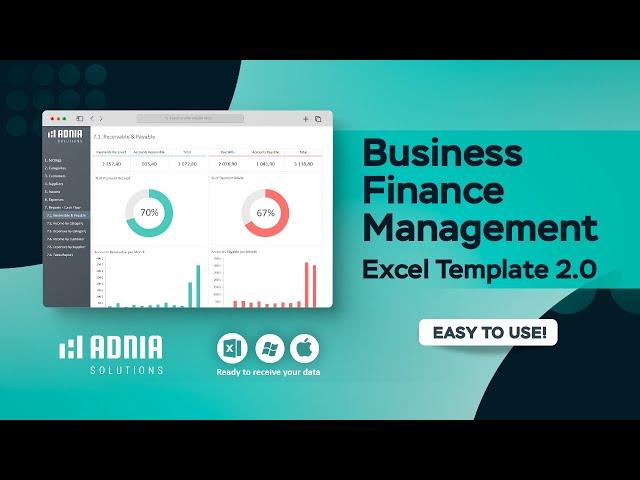 Business Finance Management Template 2.0