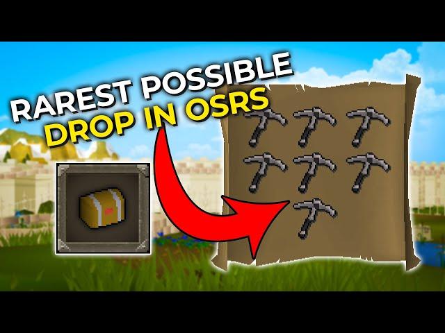 The RAREST Possible Drops In OSRS We May NEVER See