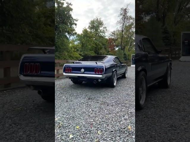 Sound on for this Supercharged Terminator powered 1969 Ford Mustang Mach 1!