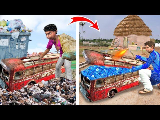 मिनी वाहन मरम्मत Mini Vehicles Restoration Comedy Video Must Watch Hindi Kahaniya New Comedy Video