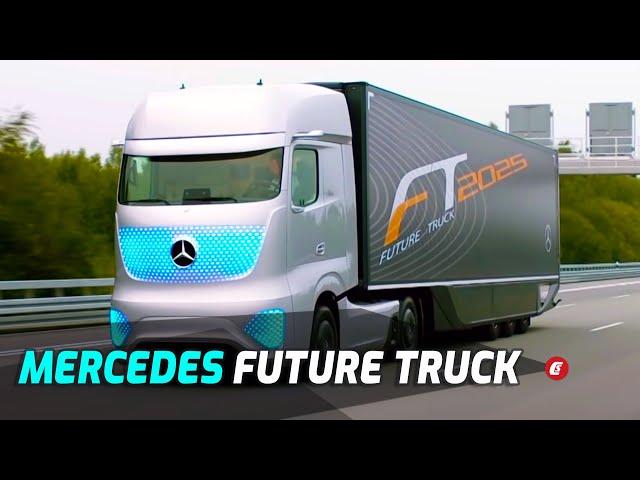 Mercedes Future Truck 2025   Driving