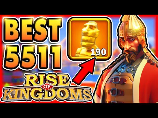 Best 5511 Legendary Commanders in Rise of Kingdoms 2023! F2P