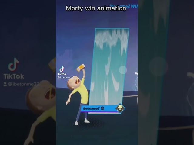 Morty win and loss animations #multiversus