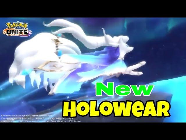 Alolan Ninetales New Holowear Pokemon unite