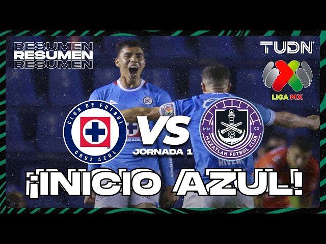 Resumen | Cruz Azul vs Mazatlán | Liga MX - Apertura 2024  - Jornada 1 | TUDN México