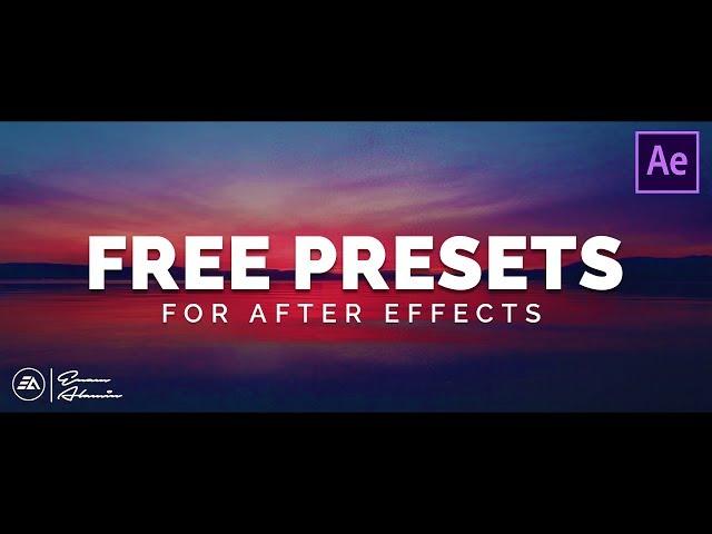 SMOOTH Transition Presets FREE for After Effects || Sam Kolder Style (2019)