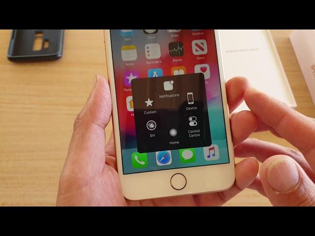 iPhone 8 / 8 Plus: How to Turn On Assistive Touch On-Screen Home Key | iOS 13