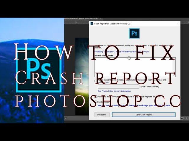 Photoshop Camera Raw crashes Photoshop CC 2022 FIX