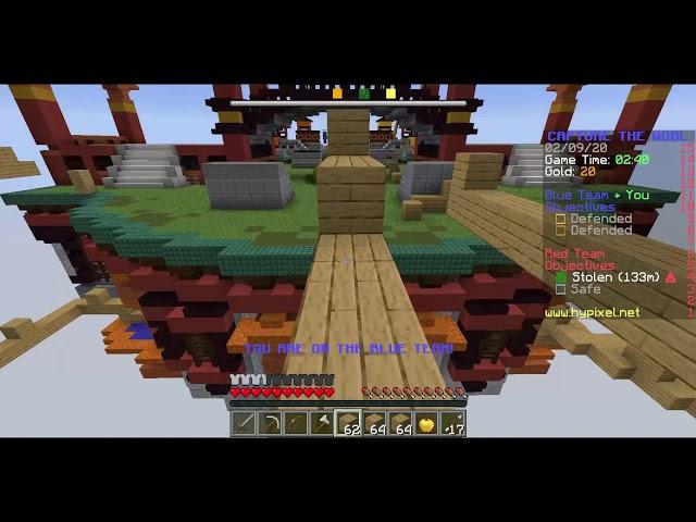 Jugando Capture the Wool | Hypixel | Minecraft | Gameplay | Looware