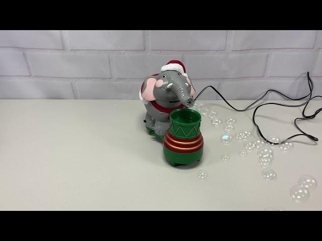 Edgar The Christmas Bubble Elephant Ornament Kurt S. Adler 1995