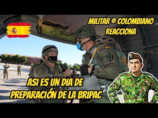 Militar ® Colombiano Reacciona BRIPAC Asi es un dia de preparación