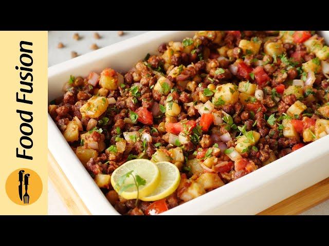 Kala Chana Aloo Chaat Recipe By Food Fusion (Ramazan Special)