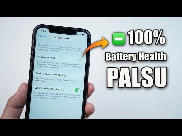 Cara Cek Keaslian Baterai iPhone - Battery Health