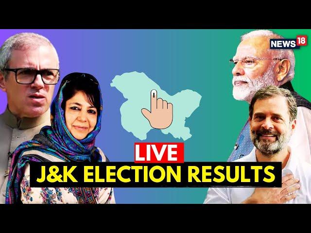 Jammu Kashmir Election Results 2024 LIVE | Jammu Kashmir News Live | Elections 2024 | N18L