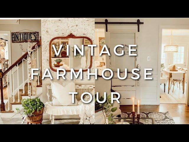 Vintage Farmhouse Home Tour