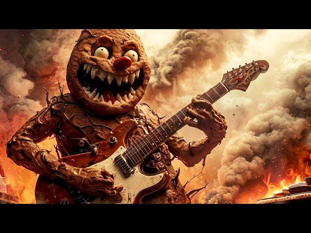 Gingerbread Fever | Christmas Metal AI Music Video