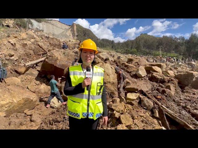 Papua New Guinea landslide: Rescue efforts progress slowly