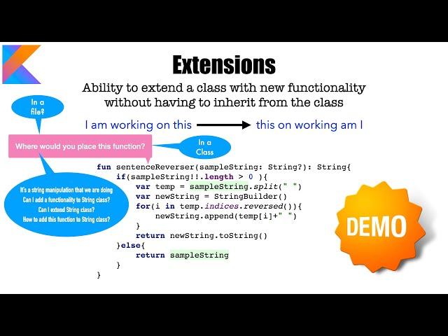 Intro to Extensions : Kotlin Fundamentals Tutorial - Part 21