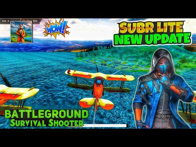  SUBR lite new UPDATE  || Battleground survival shooter || Survival unknown battle royale lite ||