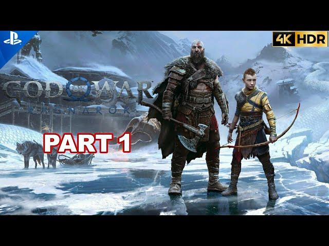 God of War Ragnarok Gameplay Walkthrough Part 1 (4K 60FPS HDR PS5) Full Game