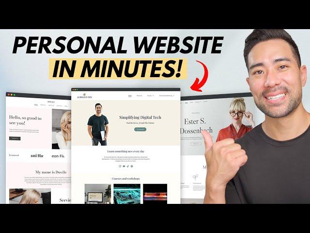 How To Make a Personal Website For Beginners (Without Coding)