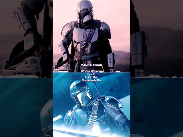 Which Mandalorian group is Winning #shortsfeed #starwars #shorts #edit #mandalorian #bobafett #viral