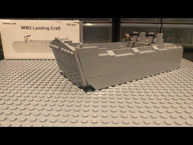 JD brick landing craft review