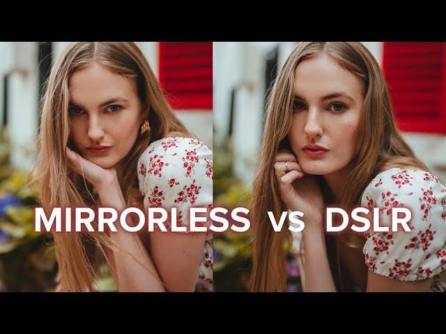 Mirrorless vs DSLR - Sony A7 IV vs Canon 5D mkIV