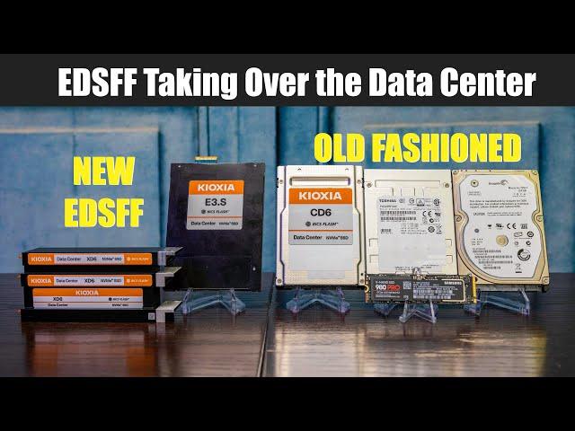 EDSFF E1 and E3 to Replace M.2 and U2/U3/2.5in SSDs in Data Centers