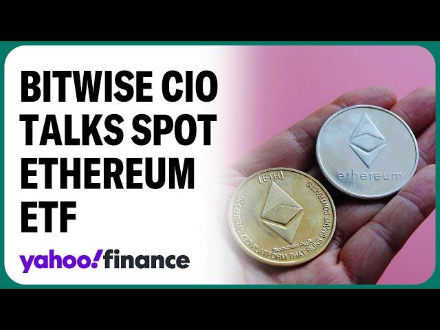 Spot ether ETFs show crypto is a 'major asset class': Bitwise CIO