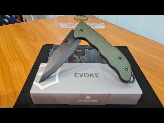 Victorinox  0.9425.DS24 Evoke BSH Alox  Super Pocket Knife  unboxing and demo