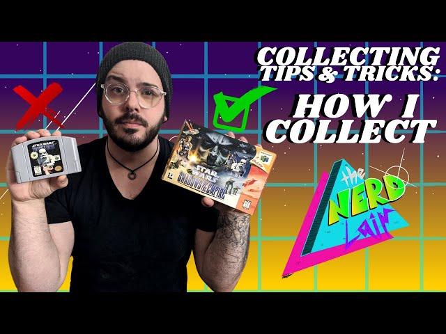 Collecting Tips & Tricks: How I Collect Retro Games | The Nerd Lair