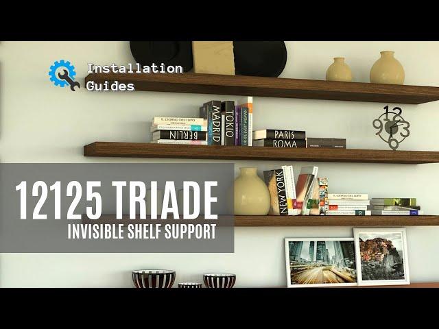 Heavy Duty DIY Invisible Floating Shelf Bracket